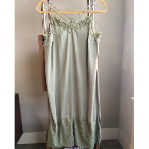 Guess Dresses & Skirts - Green Slip Dress